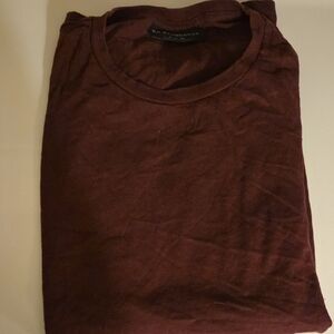 No Boundaries Maroon Short Sleeve Tee